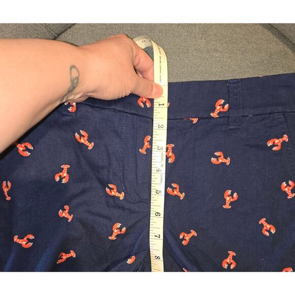 J.Crew Factory Lobster shorts sz 0 - Picture 7 of 7